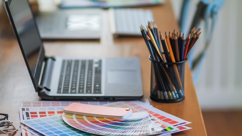 Soft Light and Smooth Focus,The marketing department and designers are advising about product design to make customers satisfied and giving advice on shapes and colors as examples of product design.