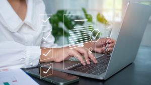 Checklist and filling survey form online. Document